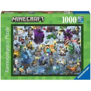 imageRavensburger Minecraft 1000Piece Jigsaw Puzzle for Adults and Kids  Unique Softclick Technology  Immersive Minecraft Imagery  Ideal for Puzzle Enthusiasts  Certified by Forest Stewardship CouncilOriginal Packaging