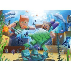 imageRavensburger Minecraft Mosaic  1000 Piece Jigsaw Puzzle for Kids and Adults  Unique Softclick Technology  Vibrant GlareFree Imagery  FSC Certified EcoFriendly MaterialNew Packaging