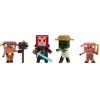 imageJada 25quot Metalfigs Minecraft Legends 4 Pack  Hero Ranger Zombie Villager Piglin Grunter Piglin Runt  Diecast Figures for Fans ampamp CollectorsLegends