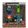 imageJada 25quot Metalfigs Minecraft Legends 4 Pack  Hero Ranger Zombie Villager Piglin Grunter Piglin Runt  Diecast Figures for Fans ampamp CollectorsMinecraft V1