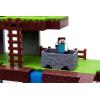 imageJada Toys Minecraft Overworld Nano Scene with 165quot Diecast Figures Toys for Kids and Adults Green