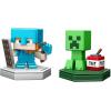 imageMattel MINECRAFT Earth BOOST MINI FIGURES 2PACK NFCChip Toys Earth Augmented Reality Mobile Game Based on Minecraft Video Game Great for Playing Trading and Collecting Adventure Toy