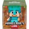 imageMattel Minecraft 2021 Special Edition Action Figure LargeSized Steve in Diamond Armor for Minecraft Live Festival