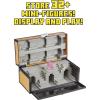 imageMattel Minecraft Collector Chest and Exclusive Mini Figure Carrying Chest for VideoGame Characters for Playing Trading and Collecting Action and Battle Toy for Kids Ages 6 Years and Older