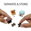 imageMinecraft Mob Head Minis Spider Slayer Steve Pack with 2 Action Figures ampamp Accessories Incudes Authentic Pixelated VideoGame Characters Steve ampamp Spider Collectible Gift for Fans Age 6 Years ampamp Older
