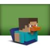 imageTUBBZ Mini Steve Collectible Vinyl Rubber Duck Figure  Official Minecraft Merchandise  Video Games and MoviesSteve Mini