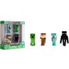 imageJada 25quot Metalfigs Minecraft Legends 4 Pack  Hero Ranger Zombie Villager Piglin Grunter Piglin Runt  Diecast Figures for Fans ampamp CollectorsMinecraft V3