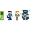 imageJada 25quot Metalfigs Minecraft Legends 4 Pack  Hero Ranger Zombie Villager Piglin Grunter Piglin Runt  Diecast Figures for Fans ampamp CollectorsMinecraft V1