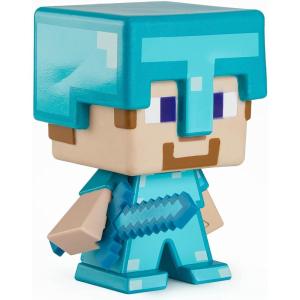 imageMattel Minecraft 2021 Special Edition Action Figure LargeSized Steve in Diamond Armor for Minecraft Live Festival