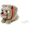 imageMattel Minecraft Dennis The Wolf Plush Toy with Feeding Action ampamp Sound Food Mode Stuffed Animal Inspired by A Minecraft Movie