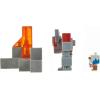 imageMattel Minecraft Dungeons Mini Battle Box with Exclusive Redstone Monstrosity Valorie Character and Lava Set Piece Action and Adventure Toy Based on Video Game Gift for Kids Age 6 and Older