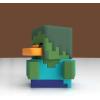 imageTUBBZ First Edition Minecraft  Zombie Cosplaying Rubber Duck Vinyl Figure