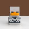 imageTUBBZ Mini Minecraft  Skeleton Cosplaying Rubber Duck Vinyl Figure