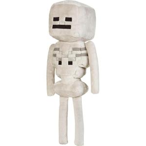 imageJINX Minecraft Skeleton Plush Stuffed Toy White 12quot Tall