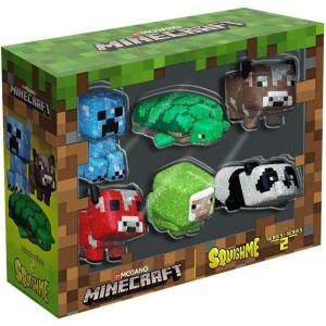 imageJust Toys LLC Minecraft SquishMe Series 2 Collectors Box