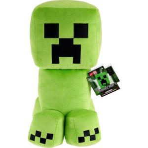 imageMattel Minecraft Basic 8inch Plush Creeper Stuffed Animal Figure Soft Doll Inspired by Video Game Character16inch