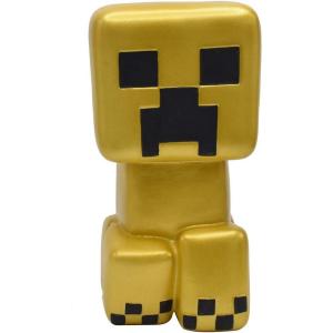 imageMinecraft Gold Creeper Mega SquishMe  Perfect for Party Favors Classroom Prizes Stress Relief Toys Fidget and Treasure Boxes  Minecraft Figures Squishy Animals ampamp Small Toys