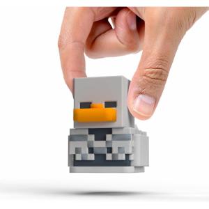 imageTUBBZ Mini Minecraft  Skeleton Cosplaying Rubber Duck Vinyl Figure