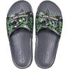 imageCrocs UnisexAdult Classic Minecraft Slide SandalMulti