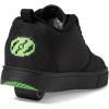 imageHEELYS UnisexChild Pro 20 Minecraft Little Big KidAdult Wheeled Heel ShoeBlackGreen