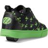 imageHEELYS UnisexChild Pro 20 Minecraft Little Big KidAdult Wheeled Heel ShoeGreenBlack