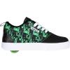 imageHeelys Unisex Kids LowTop Wheeled Heel ShoeBlackNeon Green
