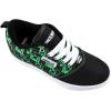 imageHeelys Unisex Kids LowTop Wheeled Heel ShoeBlackNeon Green