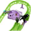 imageHot Wheels Toy Car Track Set RacerVerse Minecraft Playset ampamp DieCast Diamond Armor Steve in Minecart Vehicle Launch ampamp Race to Defeat Ender Dragon