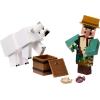 imageMattel Minecraft Action Figures ampamp Accessories 2Packs 325inch Scale with Pixelated Design Collectible Toy Set Characters May Vary