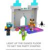 imageMattel Minecraft Creator Series Playset Party Supremes Palace Toy with Lights Music ampamp 325inch Action Figure