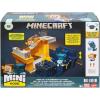 imageMattel Minecraft Mini Mode Playset Rise of the Warden Set with 2 Minis including Steve ampamp Warden Figures ampamp DLC Code