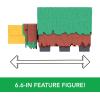 imageMattel Minecraft Sniffer Action Figure 325inch Scale with GameAccurate Sounds ampamp Pixelated Design