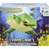 imageMattel Minecraft Transforming Turtle Hideout Authentic Pixelated VideoGame Role Play Electronic Action Toy to Create Explore and Survive Steve Turtle Collectible for Fans Age 6 Years and Older