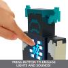 imageMattel Minecraft Warden Action Figure with Lights Sounds ampamp Attack Mode Collectible Toy Inspired by Video Game 325inch ScaleWarden