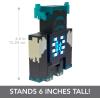 imageMattel Minecraft Warden Action Figure with Lights Sounds ampamp Attack Mode Collectible Toy Inspired by Video Game 325inch ScaleWarden
