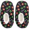 imageMinecraft Sock Slippers for Kids Allover Creeper Video Game Print Black Little KidBig KidBlack