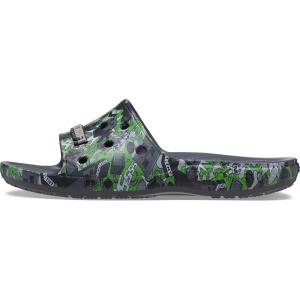 imageCrocs UnisexAdult Classic Minecraft Slide SandalMulti
