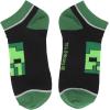 imageBioworld Minecraft Character Heads 5Pair Ankle Socks