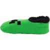 imageBioworld Minecraft Creeper Face Womens Green Slipper SocksMinecraft Creeper Face