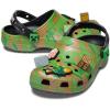 imageCrocs UnisexAdult Classic Minecraft ClogMulti Green