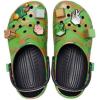 imageCrocs UnisexAdult Classic Minecraft ClogMulti Green