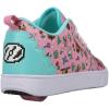 imageHEELYS UnisexChild Lowtop Wheeled Heel ShoeLight Pink Blue Lagoon