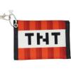 imageMad Engine Minecraft Creeper Face TNT Polyester TriFold Wallet MultiColored Licensed