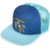 imageMinecraft Boys Creeper Face Hat  Black and Green Youth Snap Back HatBlue