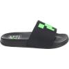 imageMinecraft Boys Creeper Sandals  Casual Comfort Poolside OutdoorBlack