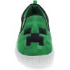 imageMinecraft Boys Creeper SlipOn Shoes for Little Kids Sport Skate CasualGreen