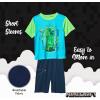 imageMinecraft Boys Pajama SetCreeper Sketch