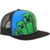 imageMinecraft Creepers ampamp Logo Youth Trucker Hat Multicolored