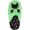 imageMinecraft Official Slippers Unisex Fuzzy Creeper Sandals Padded Soft WarmCreeper Green