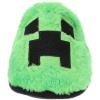 imageMinecraft Official Slippers Unisex Fuzzy Creeper Sandals Padded Soft WarmCreeper Green